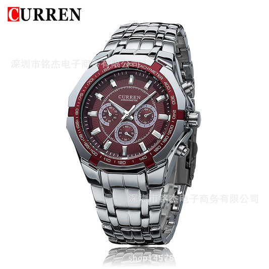 Men's Fashion Watch Casual Business Quartz Watch