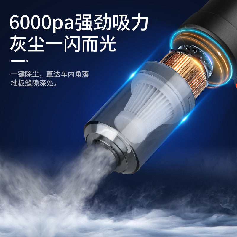 Car Vacuum Cleaner, Wireless Mini Car Vacuum Cleaner, Car Home Dual-purpose Handheld Vacuum Blower, Small Pet Hair Extractor