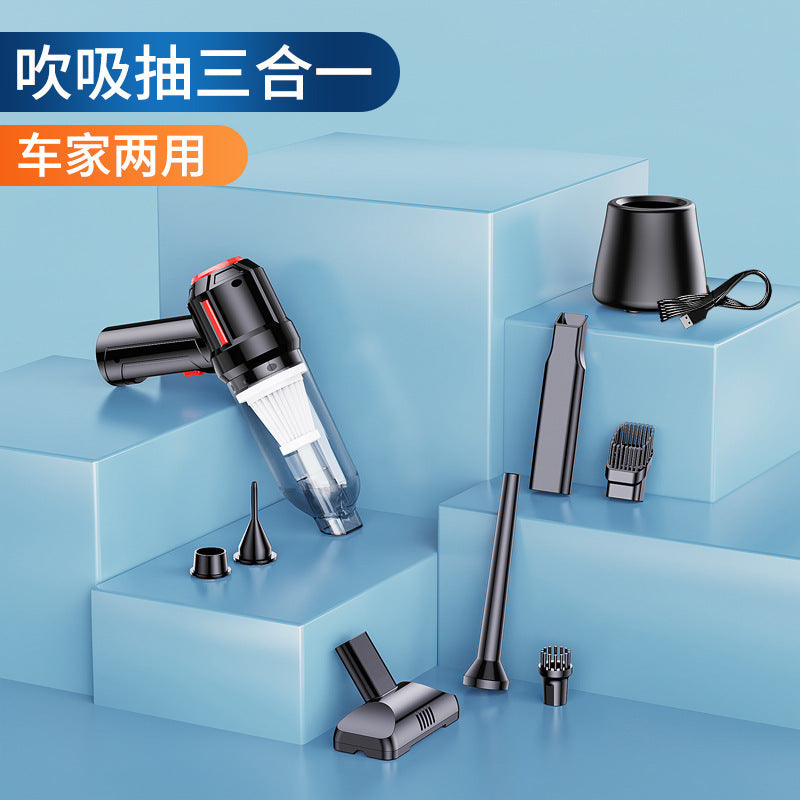 Car Vacuum Cleaner, Wireless Mini Car Vacuum Cleaner, Car Home Dual-purpose Handheld Vacuum Blower, Small Pet Hair Extractor