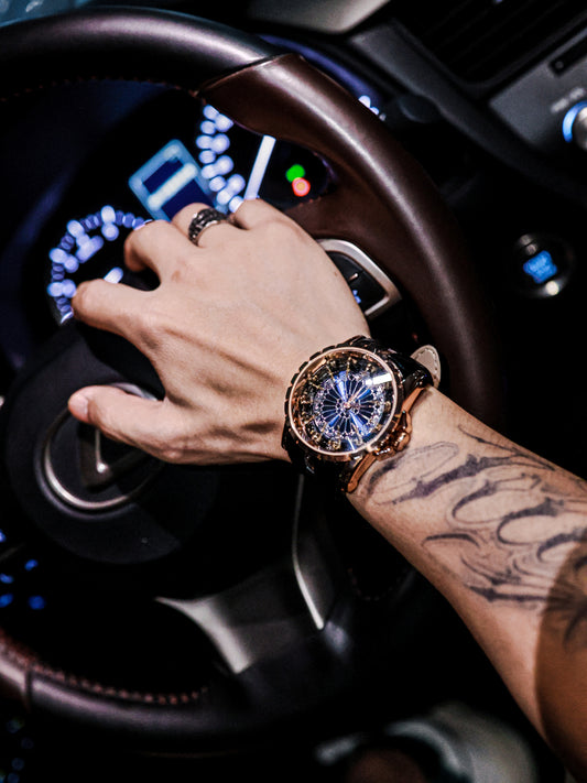 Watch Men's Wormhole Concept No Mechanical Men's Watch Top Ten Brand Mechanical Watches Men's Watches