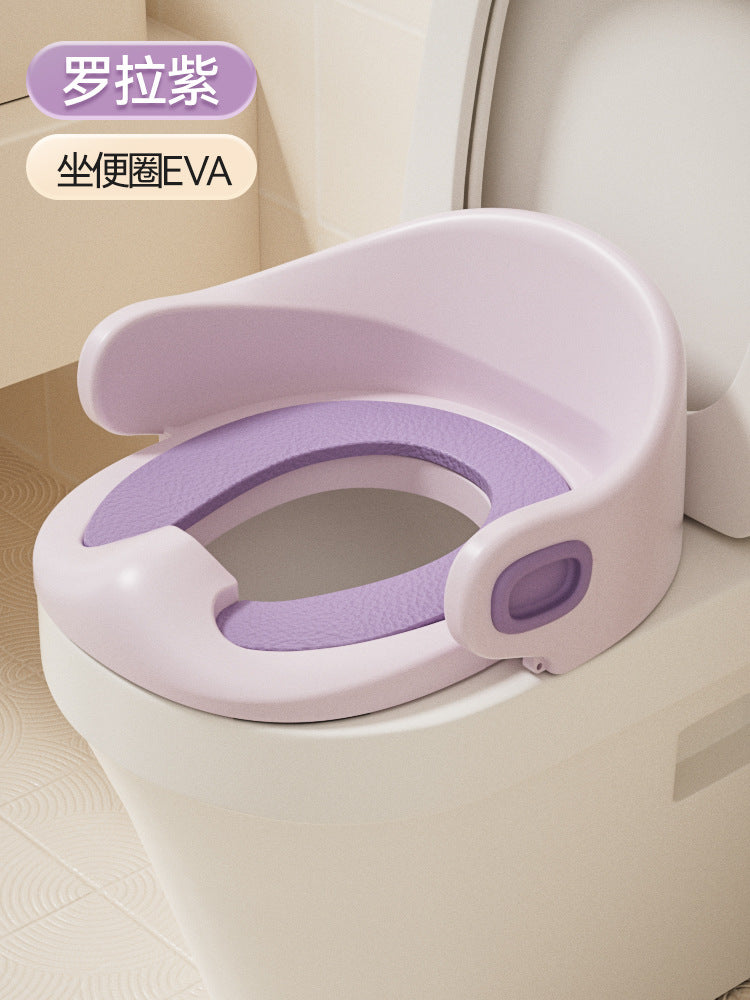 Children's Toilet Seat For Boys And Girls, Special Large Toilet Stool, Seat Cushion And Toilet Rack For Boys And Girls.