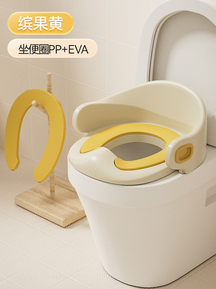 Children's Toilet Seat For Boys And Girls, Special Large Toilet Stool, Seat Cushion And Toilet Rack For Boys And Girls.