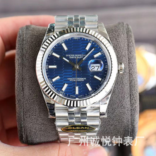 Perpetual 41MM Watch Fully Automatic Mechanical Watch Steel Band Watches