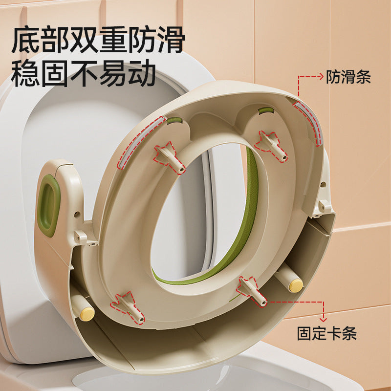 Children's Toilet Seat For Boys And Girls, Special Large Toilet Stool, Seat Cushion And Toilet Rack For Boys And Girls.