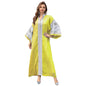 Middle East Foreign Trade Muslim Robe New Embroidered Women's Gown