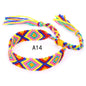 Nepal Ethnic Style Woven Rainbow Bracelet