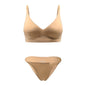 Plus Size Ice Silk Thin Sports Underwear Suit Ladies