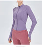 Sports top ladies fitness jacket