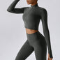 Zipper Outdoor Running Sports Ladies Yoga Jacket