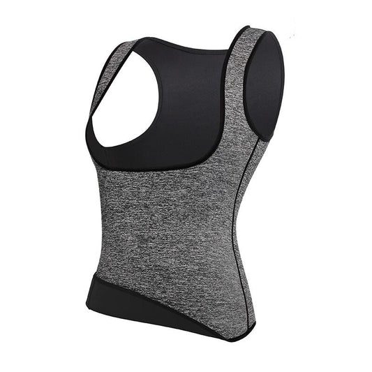 Ladies waist sculpting sports sweaty vest