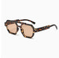 Polygon Double Beam Sunglasses Pilot Sunshade Sunglasses