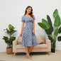 New Women's Chiffon Print Dress Bohemia