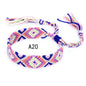 Nepal Ethnic Style Woven Rainbow Bracelet