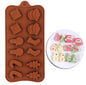 Silicone Chocolate Mold 29 Shapes Chocolate Baking Tools Non-stick Silicone Cake Mold