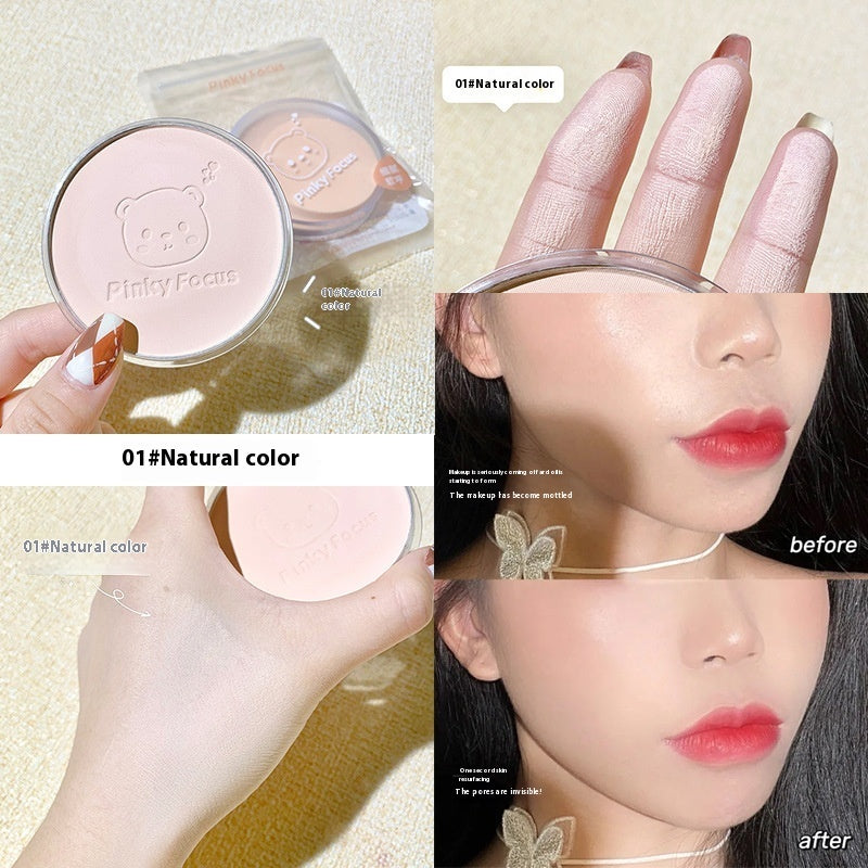 Wet And Dry Student Powder Makeup