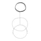Leisure Beach  Pearl Leg Ring Body Chain