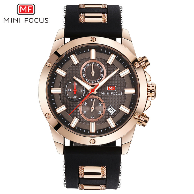 MINIFOCUS Brand Watch Waterproof Quartz Watch Luminous Men&#039;s Watch Cross-border Explosion Sports Men&#039;s Watch 0089G