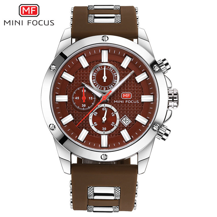 MINIFOCUS Brand Watch Waterproof Quartz Watch Luminous Men&#039;s Watch Cross-border Explosion Sports Men&#039;s Watch 0089G