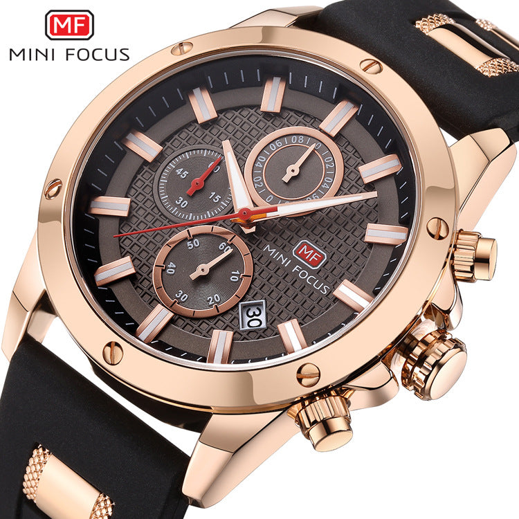 MINIFOCUS Brand Watch Waterproof Quartz Watch Luminous Men&#039;s Watch Cross-border Explosion Sports Men&#039;s Watch 0089G