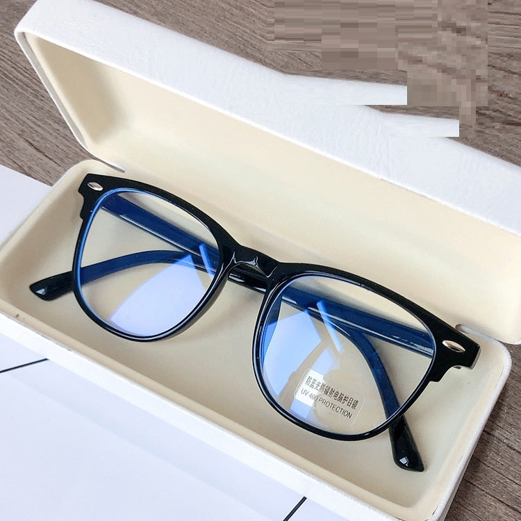 Retro Rivet Internet-famous Color Thin Anti-blue Light Glasses For Men And Women