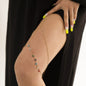 Leisure Beach  Pearl Leg Ring Body Chain