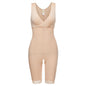 Plus Size Body Shaper Skip Bra Gather Zipper Corset