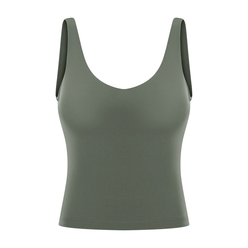 Ladies Belt Chest Pad U-shaped Beauty Back Sports Fitness Vest