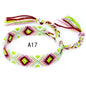 Nepal Ethnic Style Woven Rainbow Bracelet
