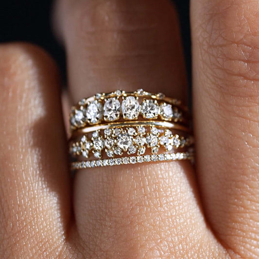 Affordable Luxury Style High-grade Ring