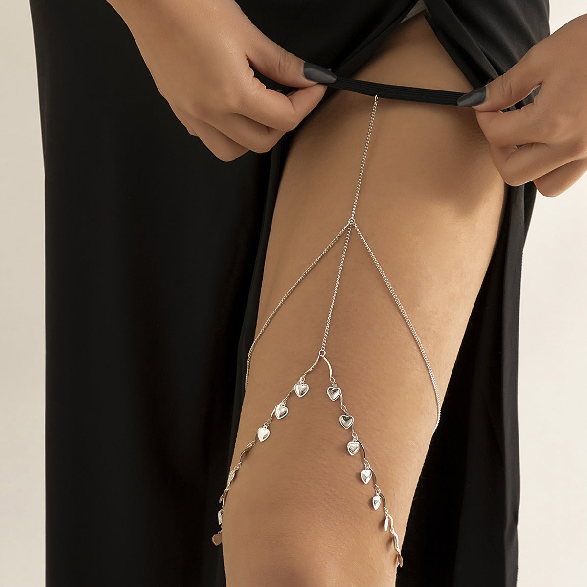 Leisure Beach  Pearl Leg Ring Body Chain