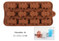 Silicone Chocolate Mold 29 Shapes Chocolate Baking Tools Non-stick Silicone Cake Mold