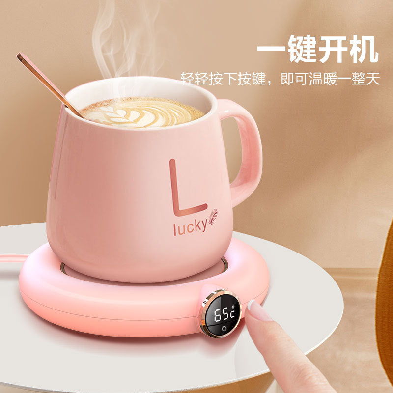 Intelligent Heating Warm Coaster Constant Temperature Coffee Warm Coaster Usb Insulation Warm Cup Three-speed Adjustment
