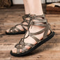 Casual Soft Bottom Non-slip Roman Leather Sandals