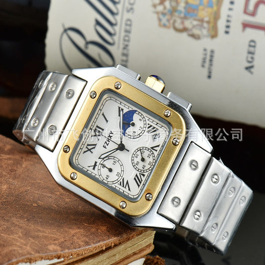 Men&#039;s 6-pin Business Quartz Watch