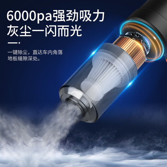 Car Vacuum Cleaner, Wireless Mini Car Vacuum Cleaner, Car Home Dual-purpose Handheld Vacuum Blower, Small Pet Hair Extractor