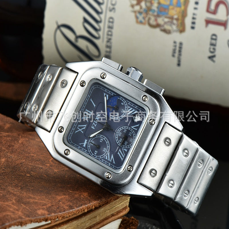 Men&#039;s 6-pin Business Quartz Watch