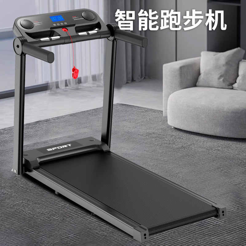 M5 Spot Electric Treadmill Heart Rate Home Model Foldableable Bluetooth Music App Slope Adjustment Fitness