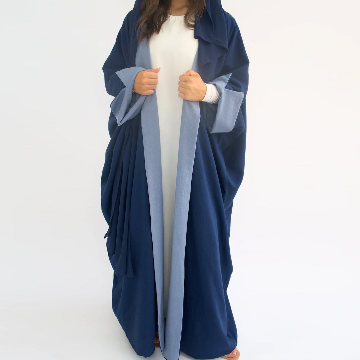 Dubai Turkey Double-sided Wearable Cardigan Robe