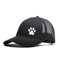 Pure Cotton Six Pieces Mesh Cap Black Forest Embroidery