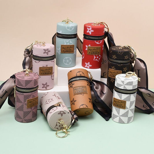 European And American Presbyter Coin Purse 2023 New Compact Bag Pendant Earphone Bag Mouth Red Envelope Mini Keychain Bag