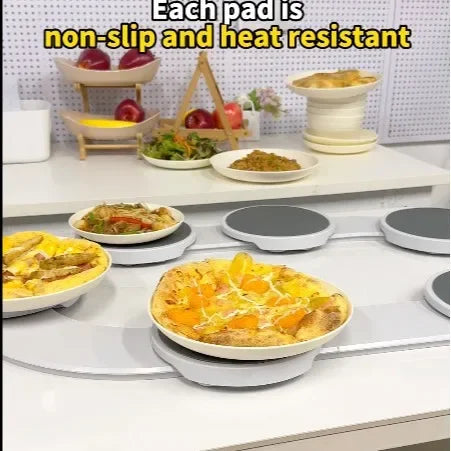 Amazon TheLazy Susan Revolution Table Rotating Meal Tray Portable Rotating Tray