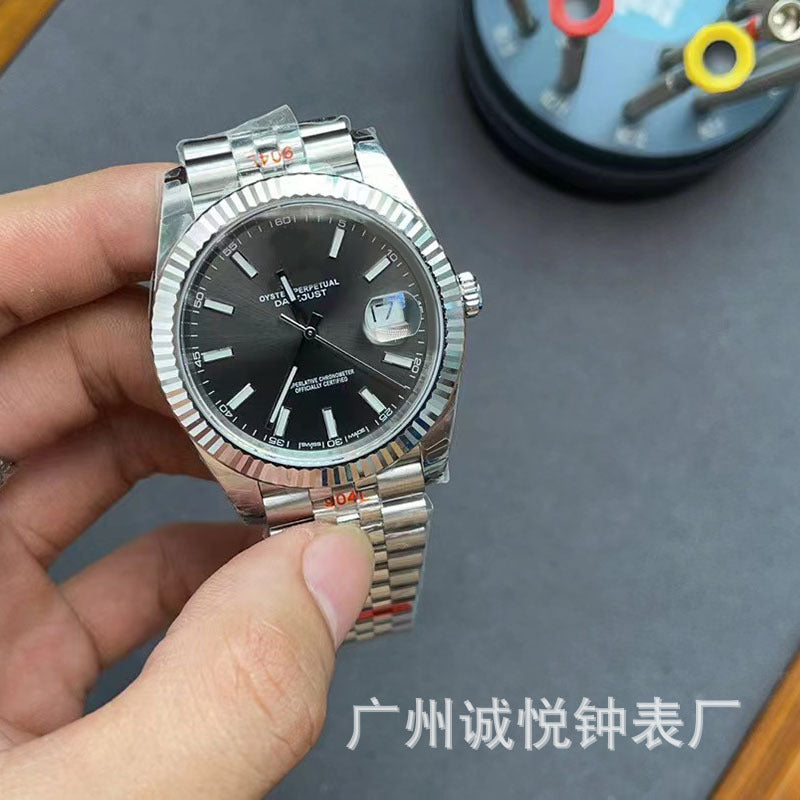Perpetual 41MM Watch Fully Automatic Mechanical Watch Steel Band Watches