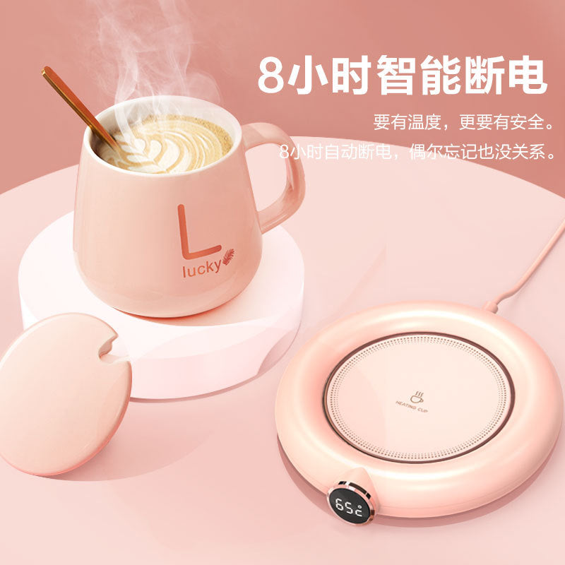 Intelligent Heating Warm Coaster Constant Temperature Coffee Warm Coaster Usb Insulation Warm Cup Three-speed Adjustment