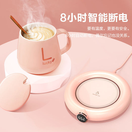 Intelligent Heating Warm Coaster Constant Temperature Coffee Warm Coaster Usb Insulation Warm Cup Three-speed Adjustment