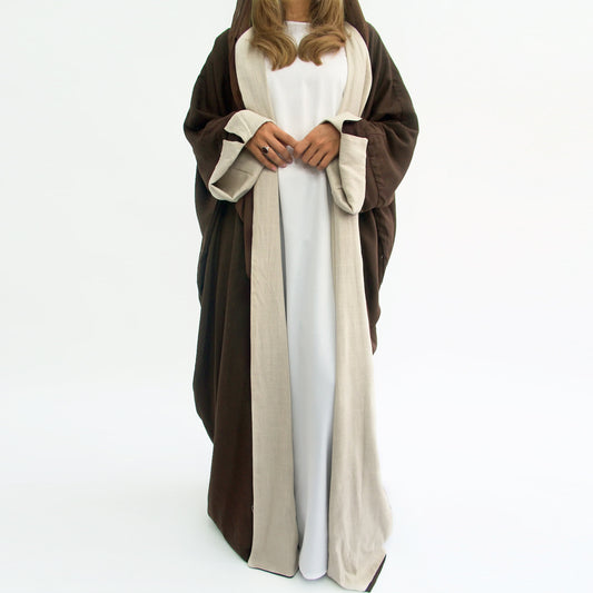 Dubai Turkey Double-sided Wearable Cardigan Robe