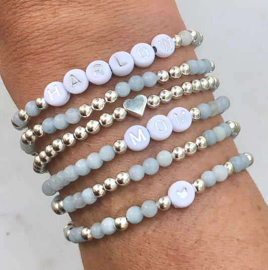 European And American Cross-border Bohemian Style Colorful Beads Temperament Friendship Bracelet MAMA Suit Wholesale