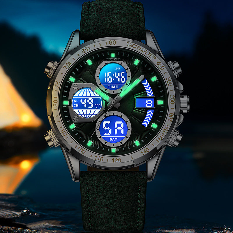 Men&amp;amp;amp;#039;s Watch Multifunctional Outdoor Sports Luminous Waterproof Electronic Watch