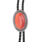 Jade Gem Bolo Tie Polo Neckline Rope Necklace
