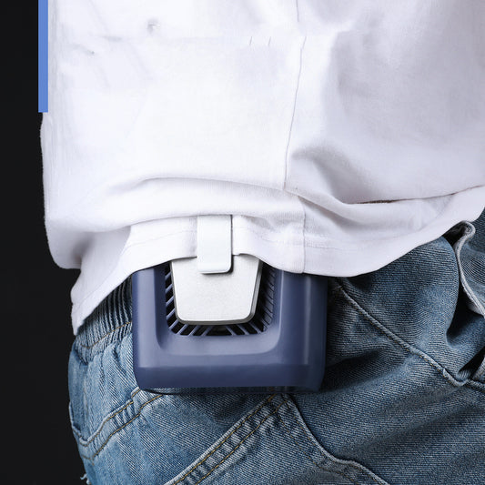Outdoor Waist Fan Portable On Site