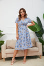 New Women's Chiffon Print Dress Bohemia